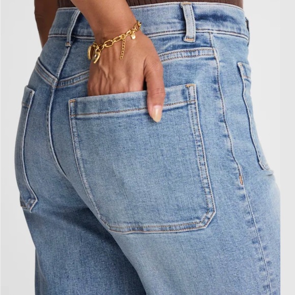 💙 NWT Madwell Curvy Emmett Wide-Leg Jean - Picture 5 of 6